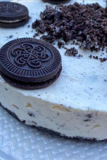 Cheesecake a la Oreo